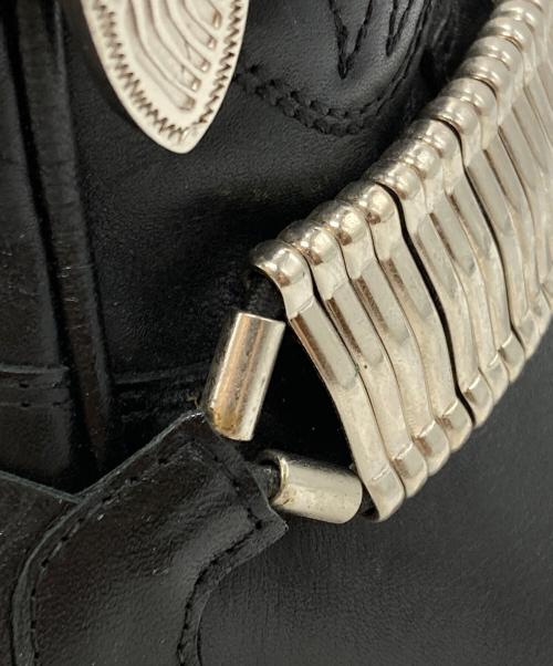 TOGA PULLA（トーガ プルラ）TOGA PULLA (トーガ プルラ) ウエスタンハーネスショートブーツ/Western Harness Short Boots ブラック サイズ:35の古着・服飾アイテム