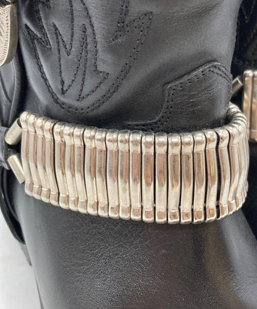 TOGA PULLA（トーガ プルラ）TOGA PULLA (トーガ プルラ) ウエスタンハーネスショートブーツ/Western Harness Short Boots ブラック サイズ:35の古着・服飾アイテム