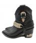 TOGA PULLA (トーガ プルラ) ウエスタンハーネスショートブーツ/Western Harness Short Boots ブラック サイズ:35：15000円
