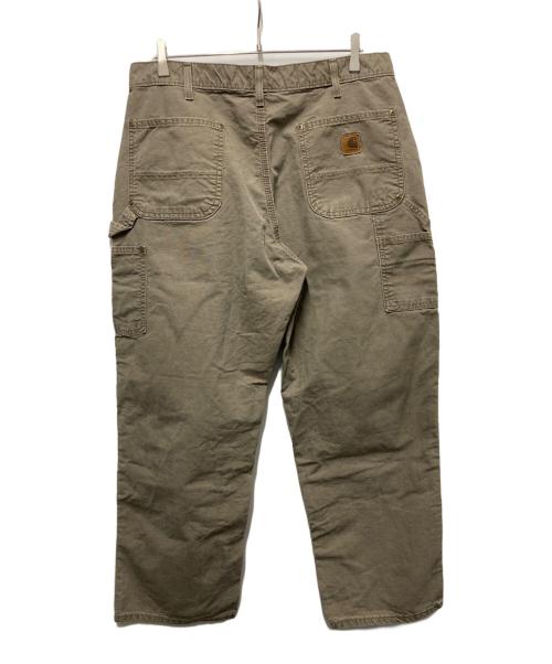 CarHartt（カーハート）CarHartt (カーハート) ダブルニーワークパンツ ベージュ サイズ:36X30の古着・服飾アイテム