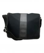 COACHコーチ）の古着「フラップショルダーバッグ/Flap shoulder bag」｜ブラック