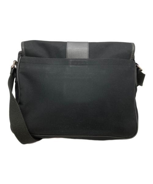 COACH（コーチ）COACH (コーチ) フラップショルダーバッグ/Flap shoulder bag ブラックの古着・服飾アイテム
