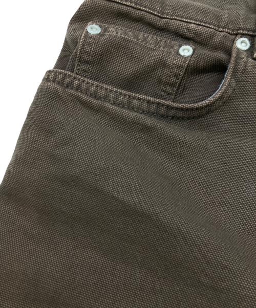 stussy（ステューシー）stussy (ステューシー) 24SS WASHED CANVAS BIG OL ブラウン サイズ:30の古着・服飾アイテム