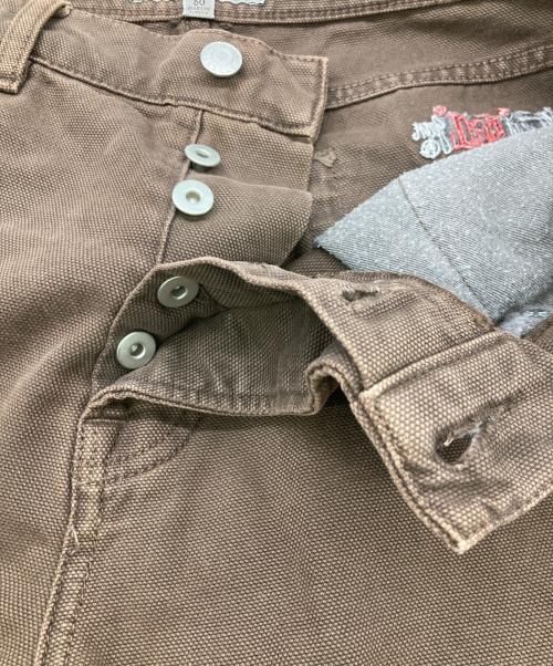 stussy（ステューシー）stussy (ステューシー) 24SS WASHED CANVAS BIG OL ブラウン サイズ:30の古着・服飾アイテム