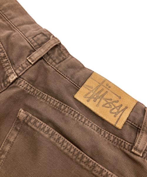 stussy（ステューシー）stussy (ステューシー) 24SS WASHED CANVAS BIG OL ブラウン サイズ:30の古着・服飾アイテム