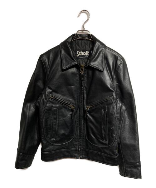 Schott（ショット）Schott (ショット) 637シングルライダースジャケット/Single rider jacket ブラック サイズ:36の古着・服飾アイテム