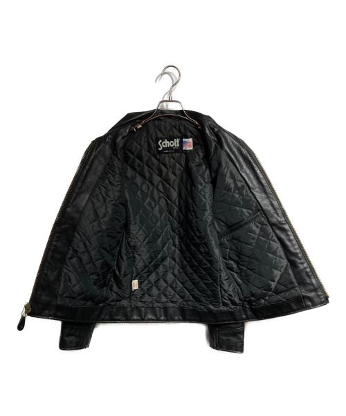 Schott（ショット）Schott (ショット) 637シングルライダースジャケット/Single rider jacket ブラック サイズ:36の古着・服飾アイテム