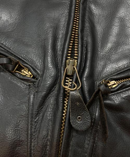 Schott（ショット）Schott (ショット) 637シングルライダースジャケット/Single rider jacket ブラック サイズ:36の古着・服飾アイテム