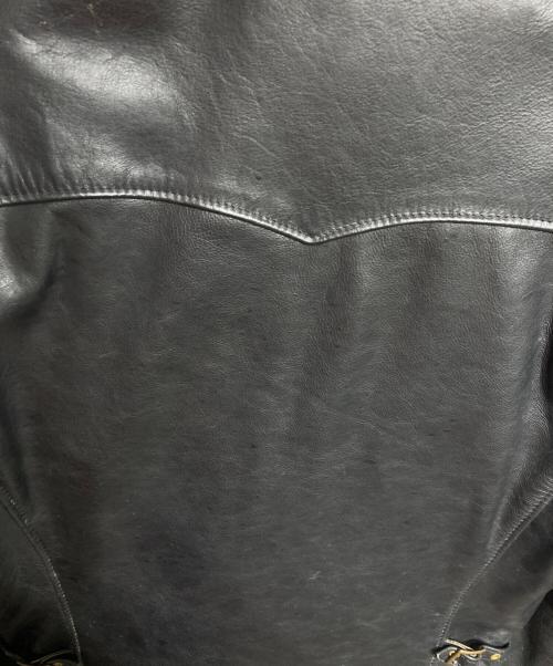 Schott（ショット）Schott (ショット) 637シングルライダースジャケット/Single rider jacket ブラック サイズ:36の古着・服飾アイテム