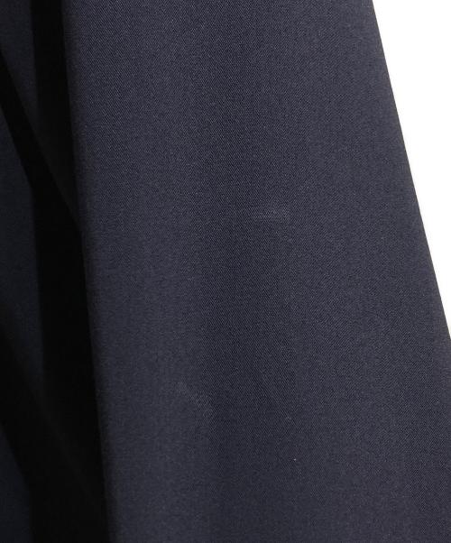Conges payes（コンジェ ペイエ）Conges payes (コンジェ ペイエ) タックスリーブワンピース/Tucked-sleeve dress ネイビー サイズ:Mの古着・服飾アイテム