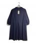 Conges payes (コンジェ ペイエ) タックスリーブワンピース/Tucked-sleeve dress ネイビー サイズ:M：8000円