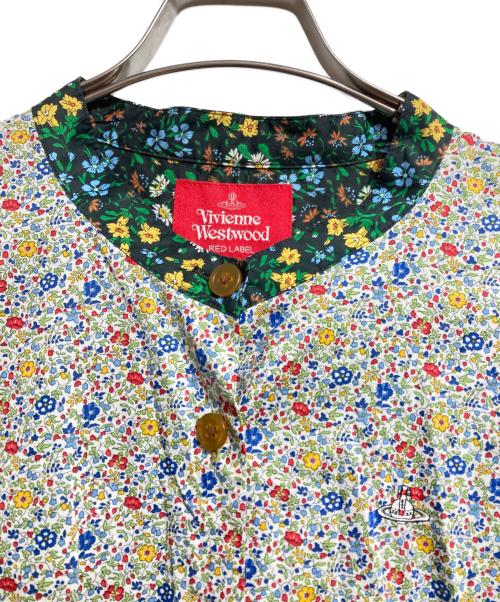 Vivienne Westwood RED LABEL（ヴィヴィアンウエストウッドレッドレーベル）Vivienne Westwood RED LABEL (ヴィヴィアンウエストウッドレッドレーベル) ボタニカルシャツワンピース/Botanical shirt dress グリーン サイズ:00の古着・服飾アイテム