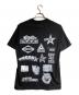 GOLDEN GOOSE (ゴールデングース) スターロゴ Tシャツ/Star Logo Tee ブラック サイズ:S：6000円