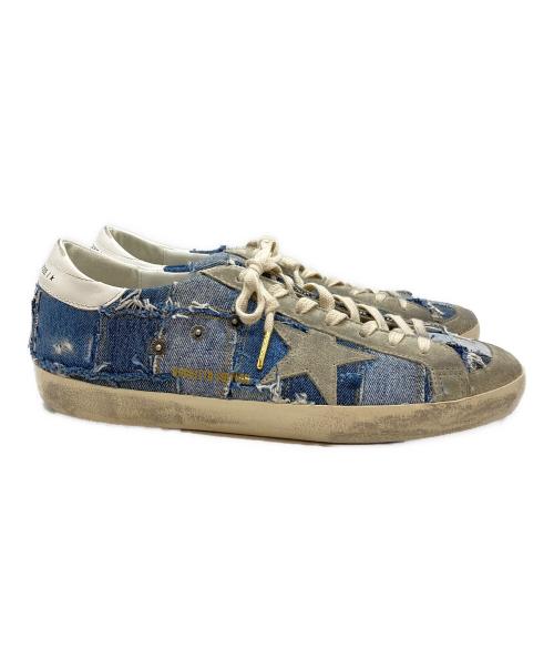 GOLDEN GOOSE（ゴールデングース）GOLDEN GOOSE (ゴールデングース) SUPERSTAR/スーパースター/スニーカー ブルー サイズ:44の古着・服飾アイテム