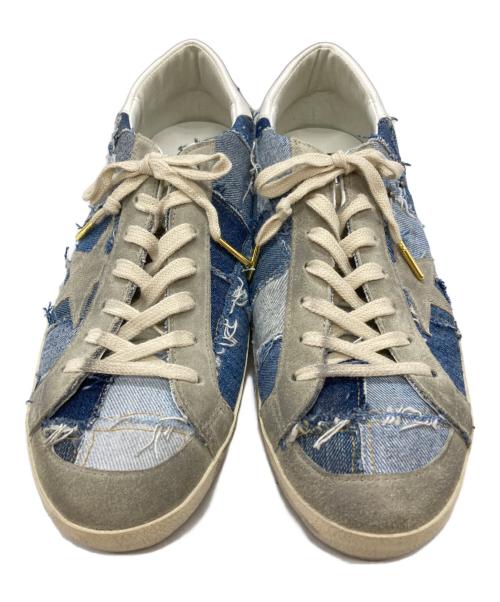 GOLDEN GOOSE（ゴールデングース）GOLDEN GOOSE (ゴールデングース) SUPERSTAR/スーパースター/スニーカー ブルー サイズ:44の古着・服飾アイテム