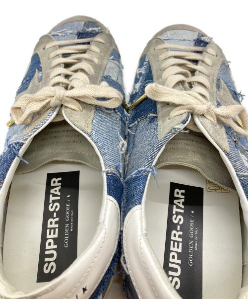 GOLDEN GOOSE（ゴールデングース）GOLDEN GOOSE (ゴールデングース) SUPERSTAR/スーパースター/スニーカー ブルー サイズ:44の古着・服飾アイテム