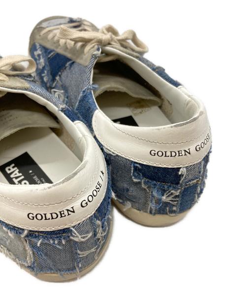 GOLDEN GOOSE（ゴールデングース）GOLDEN GOOSE (ゴールデングース) SUPERSTAR/スーパースター/スニーカー ブルー サイズ:44の古着・服飾アイテム