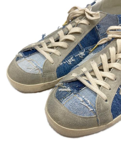 GOLDEN GOOSE（ゴールデングース）GOLDEN GOOSE (ゴールデングース) SUPERSTAR/スーパースター/スニーカー ブルー サイズ:44の古着・服飾アイテム