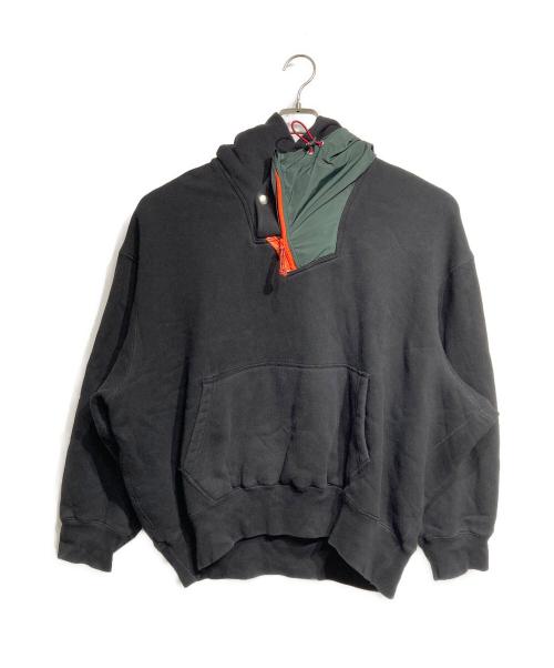 KOLOR（カラー）KOLOR (カラー) プルオーバーパーカー/Pullover Hoodie ブラック サイズ:１の古着・服飾アイテム