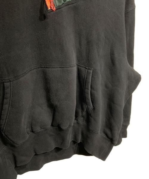 KOLOR（カラー）KOLOR (カラー) プルオーバーパーカー/Pullover Hoodie ブラック サイズ:１の古着・服飾アイテム