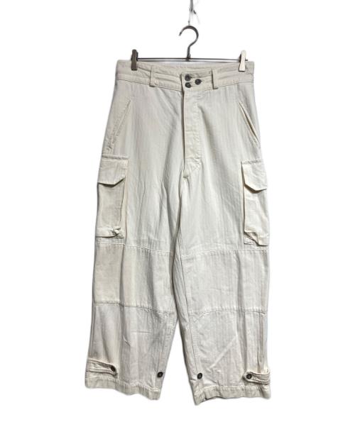 OUTIL（ウティ）OUTIL (ウティ) PANTALON CHASELLE/パンタロン シャゼル ホワイト サイズ:1の古着・服飾アイテム