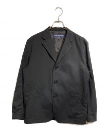 COMME des GARCONS HOMME（コムデギャルソン オム）の古着「ウールトロピカル3Bジャケット」｜ブラック