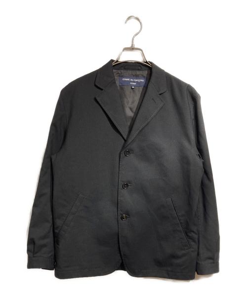 COMME des GARCONS HOMME（コムデギャルソン オム）COMME des GARCONS HOMME (コムデギャルソン オム) ウールトロピカル3Bジャケット ブラック サイズ:XSの古着・服飾アイテム