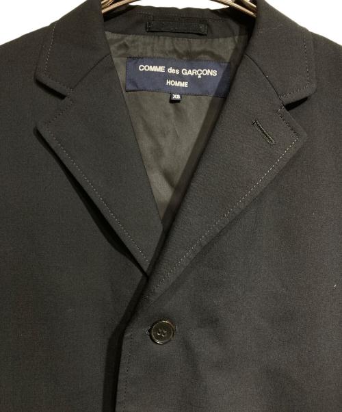 COMME des GARCONS HOMME（コムデギャルソン オム）COMME des GARCONS HOMME (コムデギャルソン オム) ウールトロピカル3Bジャケット ブラック サイズ:XSの古着・服飾アイテム