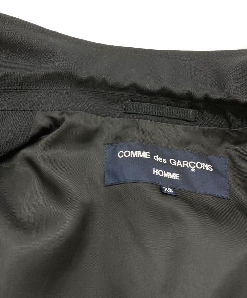 COMME des GARCONS HOMME（コムデギャルソン オム）COMME des GARCONS HOMME (コムデギャルソン オム) ウールトロピカル3Bジャケット ブラック サイズ:XSの古着・服飾アイテム