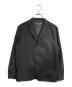COMME des GARCONS HOMME（コムデギャルソン オム）の古着「ウールトロピカル3Bジャケット」｜ブラック