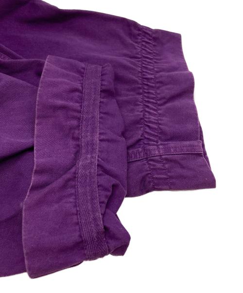 KOLOR（カラー）KOLOR (カラー) 製品染めチノクロスワイドパンツ/Chino wide-leg pants パープル サイズ:1の古着・服飾アイテム
