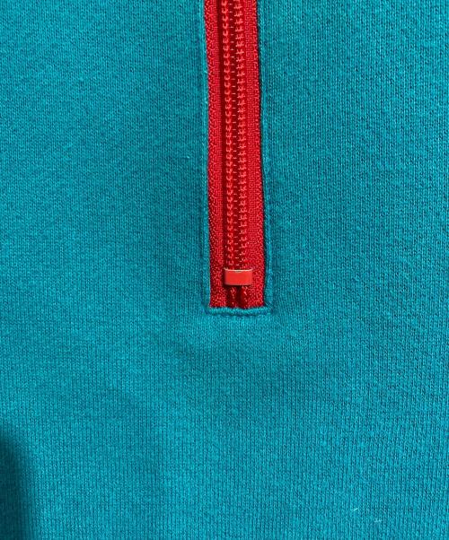 kolor/BEACON（カラービーコン）kolor/BEACON (カラービーコン) ハーフジップスウェット ブルー サイズ:2の古着・服飾アイテム