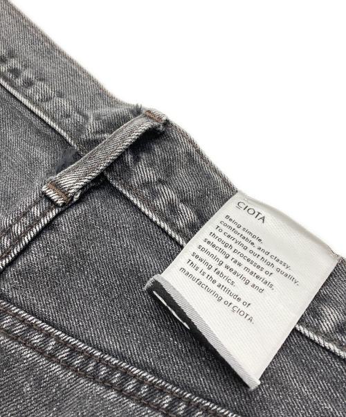 CIOTA（シオタ）CIOTA (シオタ) 13,5ozワイドテーパードデニム/Denim Pants ブラック サイズ:31の古着・服飾アイテム