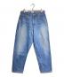 CIOTA（シオタ）の古着「13,5ozワイドテーパードデニム/Denim Pants」｜インディゴ