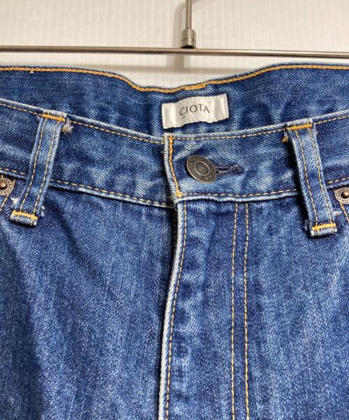 CIOTA（シオタ）CIOTA (シオタ) 13.5oz ワイドテーパードデニム/Denim pants インディゴ サイズ:31の古着・服飾アイテム