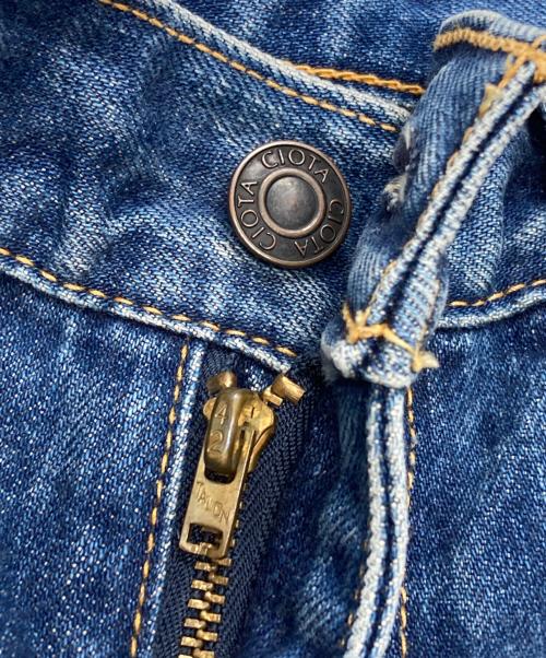 CIOTA（シオタ）CIOTA (シオタ) 13.5oz ワイドテーパードデニム/Denim pants インディゴ サイズ:31の古着・服飾アイテム