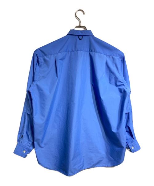 DAIWA PIER39（ダイワ ピア39）DAIWA PIER39 (ダイワ ピア39) TECH REGULAR COLLAR SHIRTS L/S/テック レギュラーカラー シャツ ロングスリーブ ブルー サイズ:Mの古着・服飾アイテム