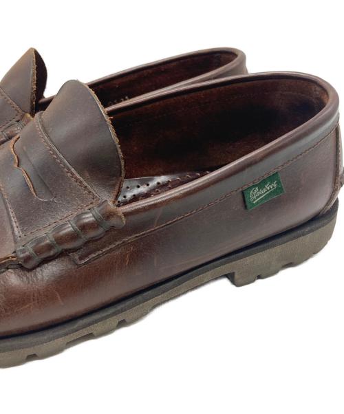PARABOOT（パラブーツ）PARABOOT (パラブーツ) CORAUXコインローファー/Coin loafers ブラウン サイズ:7の古着・服飾アイテム