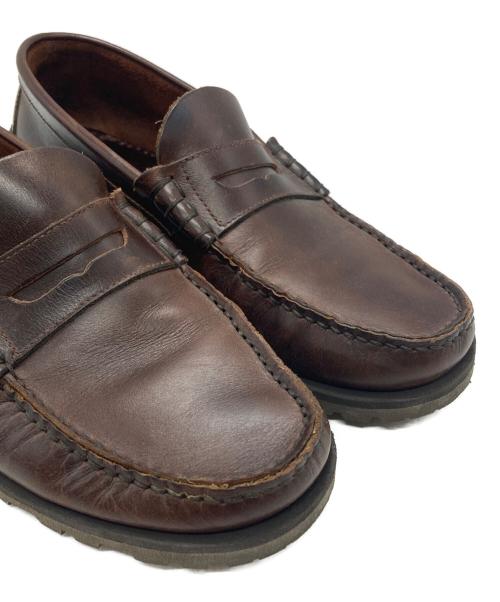 PARABOOT（パラブーツ）PARABOOT (パラブーツ) CORAUXコインローファー/Coin loafers ブラウン サイズ:7の古着・服飾アイテム
