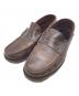 PARABOOT（パラブーツ）の古着「CORAUXコインローファー/Coin loafers」｜ブラウン