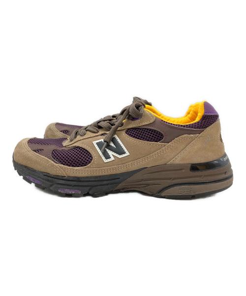 NEW BALANCE（ニューバランス）NEW BALANCE (ニューバランス) U993MU/スニーカー ブラウン×パープル サイズ:27の古着・服飾アイテム
