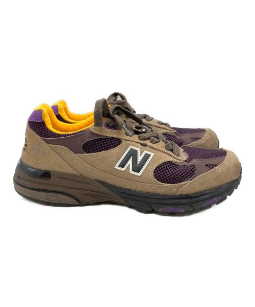 NEW BALANCE（ニューバランス）NEW BALANCE (ニューバランス) U993MU/スニーカー ブラウン×パープル サイズ:27の古着・服飾アイテム