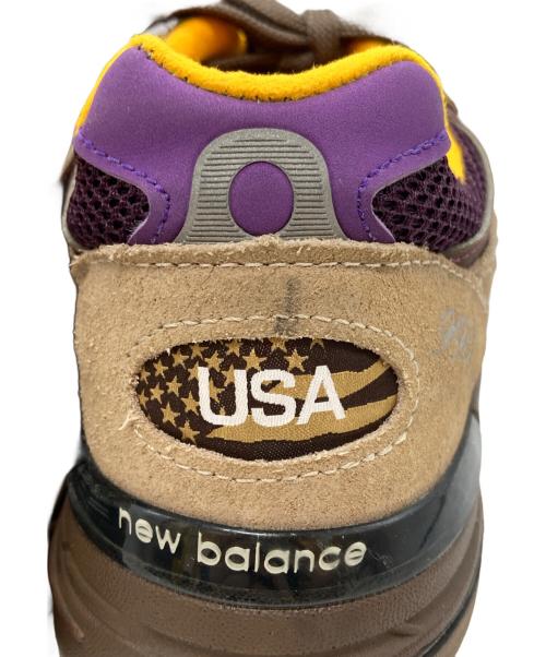 NEW BALANCE（ニューバランス）NEW BALANCE (ニューバランス) U993MU/スニーカー ブラウン×パープル サイズ:27の古着・服飾アイテム