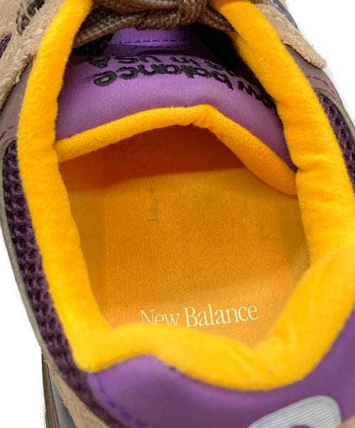 NEW BALANCE（ニューバランス）NEW BALANCE (ニューバランス) U993MU/スニーカー ブラウン×パープル サイズ:27の古着・服飾アイテム