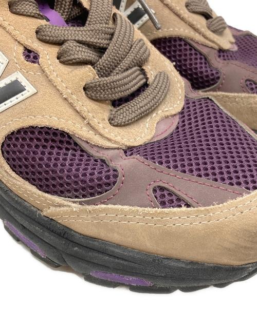 NEW BALANCE（ニューバランス）NEW BALANCE (ニューバランス) U993MU/スニーカー ブラウン×パープル サイズ:27の古着・服飾アイテム