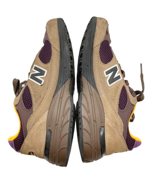 NEW BALANCE（ニューバランス）NEW BALANCE (ニューバランス) U993MU/スニーカー ブラウン×パープル サイズ:27の古着・服飾アイテム
