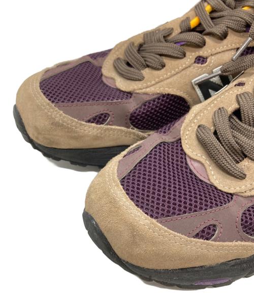 NEW BALANCE（ニューバランス）NEW BALANCE (ニューバランス) U993MU/スニーカー ブラウン×パープル サイズ:27の古着・服飾アイテム
