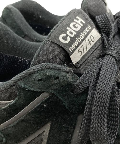 NEW BALANCE（ニューバランス）NEW BALANCE (ニューバランス) COMME des GARCONS HOMME (コムデギャルソン オム) M5740GH/スニーカー ブラック サイズ:27の古着・服飾アイテム