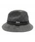GUCCI (グッチ) GGグッチシマPVCコーティングハット/GG Guccissima PVC Coated Hat ブラック サイズ:XL：14000円
