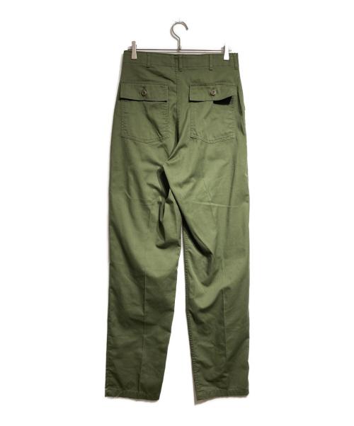 US ARMY（ユーエスアーミー）US ARMY (ユーエスアーミー) ベイカーパンツ/baker pants グリーン サイズ:32×35の古着・服飾アイテム